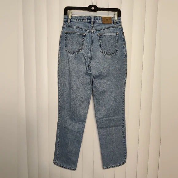 Lauren Jeans Co./Ralph Lauren Straight Leg Denim Jeans - Picture 2 of 3
